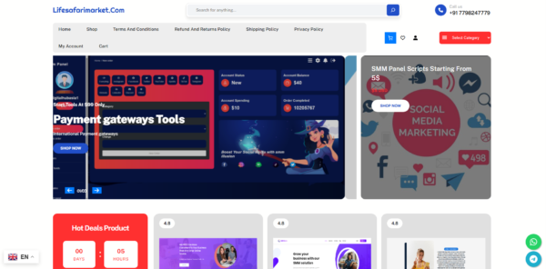 Online Digital Store